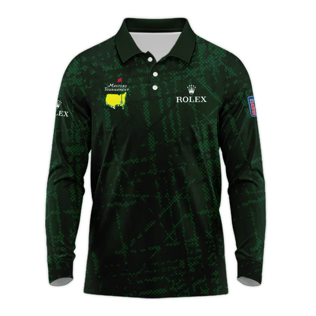 Special Release Rolex Masters Tournament Golf Long Polo Shirt All Over Prints HOMT04032401ROXLPL