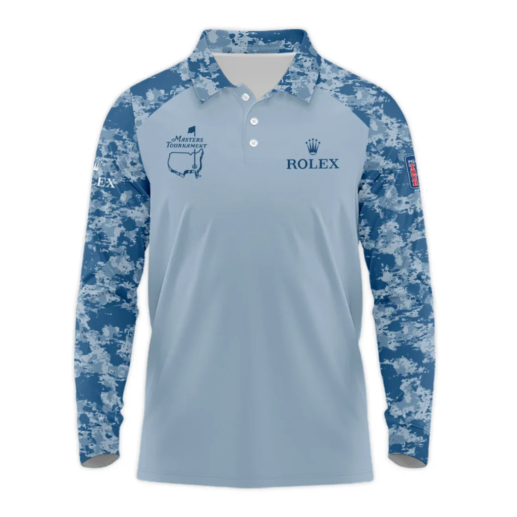 Special Release Rolex Masters Tournament Golf Long Polo Shirt All Over Prints HOMT04112401ROXLPL