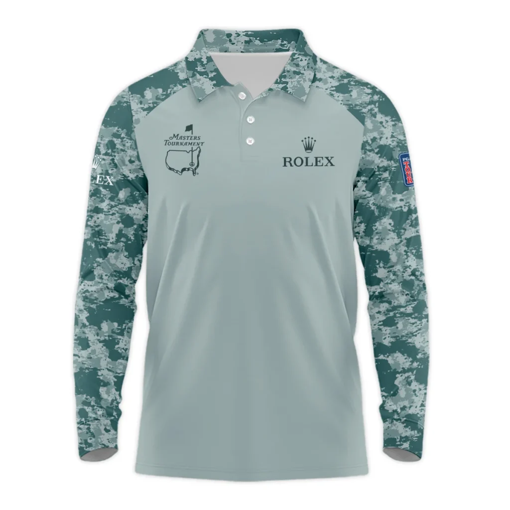 Special Release Rolex Masters Tournament Golf Long Polo Shirt All Over Prints HOMT04112402ROXLPL