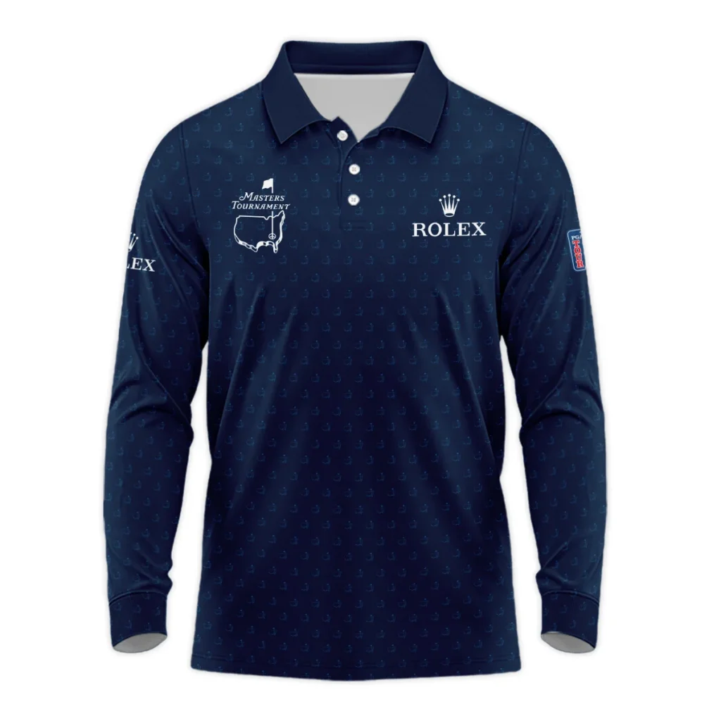 Special Release Masters Tournament Rolex Golf Long Polo Shirt All Over Prints HOMT070125A06ROXLPL