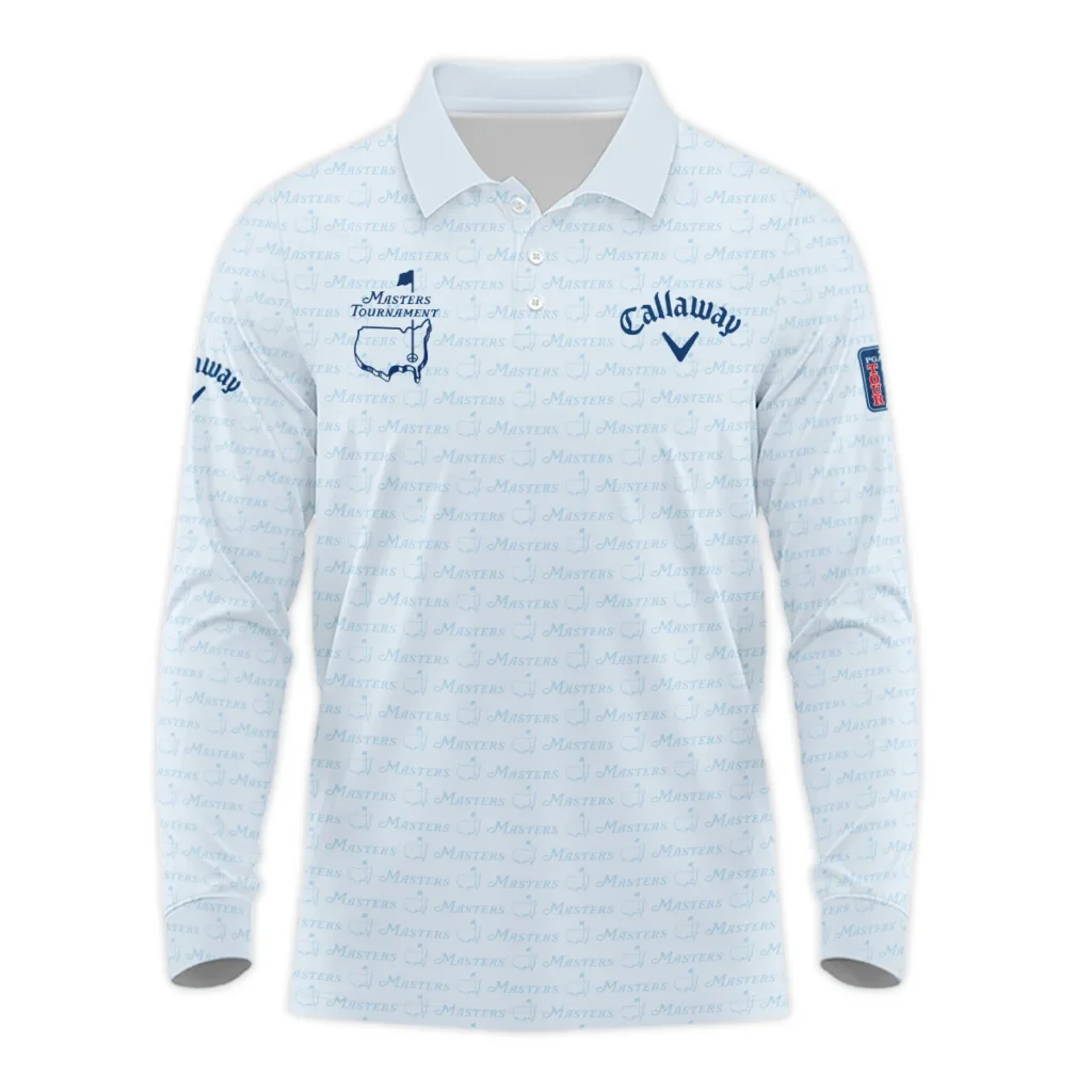 Special Release Callaway Masters Tournament Golf Long Polo Shirt All Over Prints HOMT080125A01CLWLPL