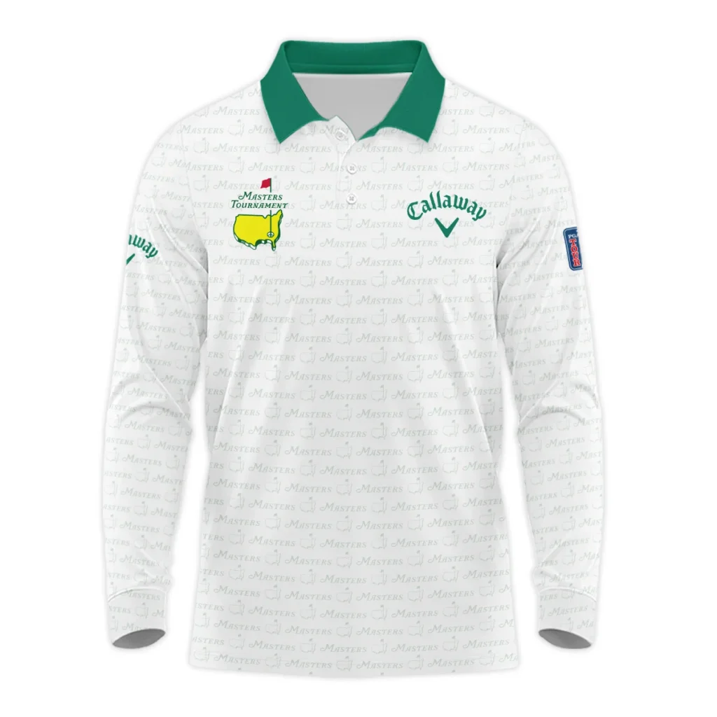 Special Release Callaway Masters Tournament Golf Long Polo Shirt All Over Prints HOMT080125A03CLWLPL