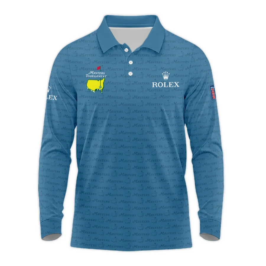 Special Release Rolex Masters Tournament Golf Long Polo Shirt All Over Prints HOMT080125A06ROXLPL