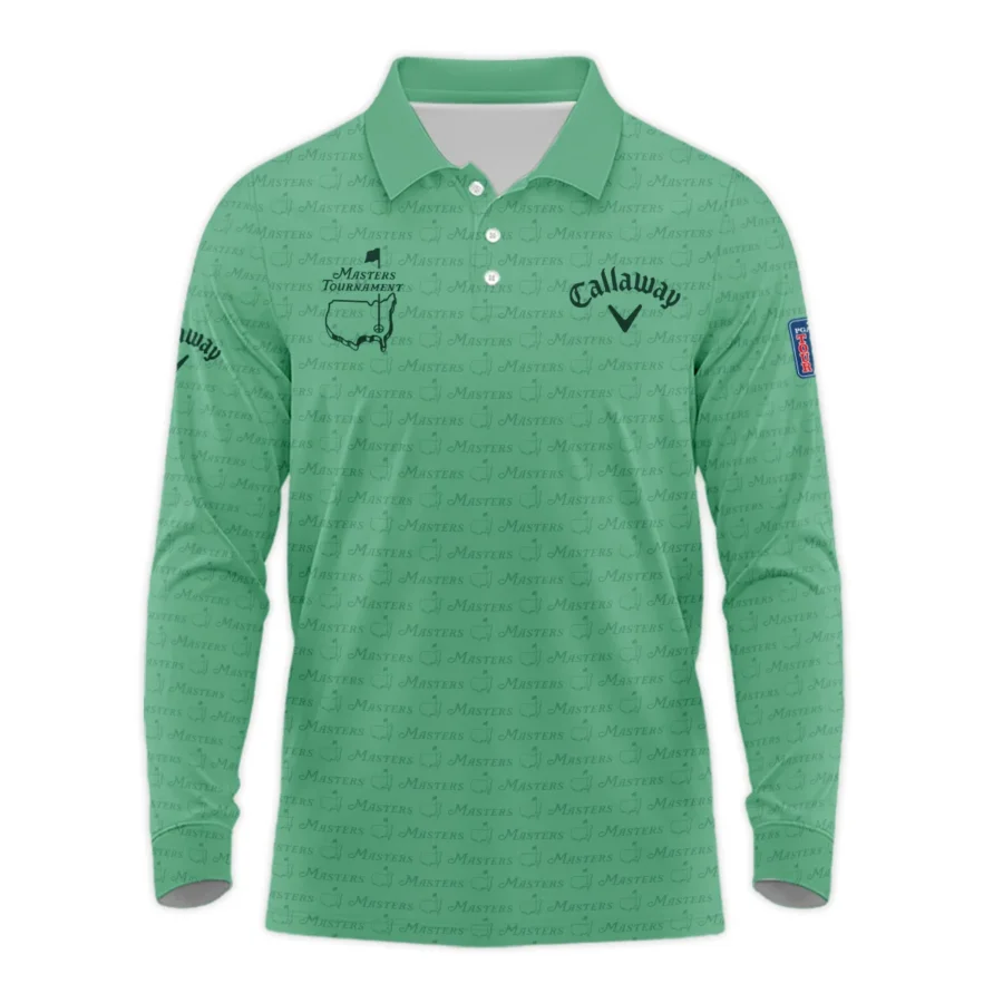 Special Release Callaway Masters Tournament Golf Long Polo Shirt All Over Prints HOMT080125A08CLWLPL