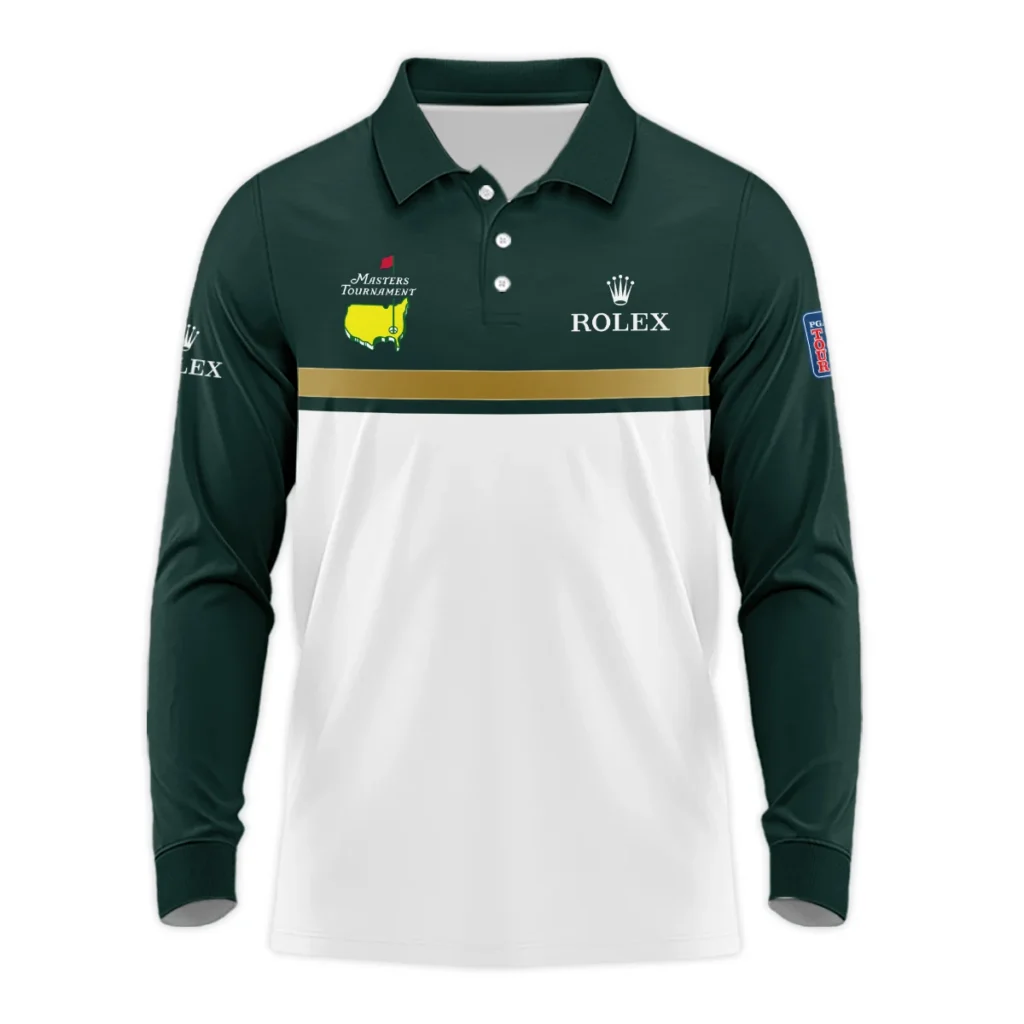 Special Release Rolex Masters Tournament Golf Long Polo Shirt All Over Prints HOMT09122301ROXLPL