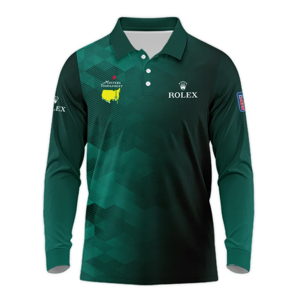 Special Release Rolex Masters Tournament Golf Long Polo Shirt All Over Prints HOMT120324A02ROXLPL