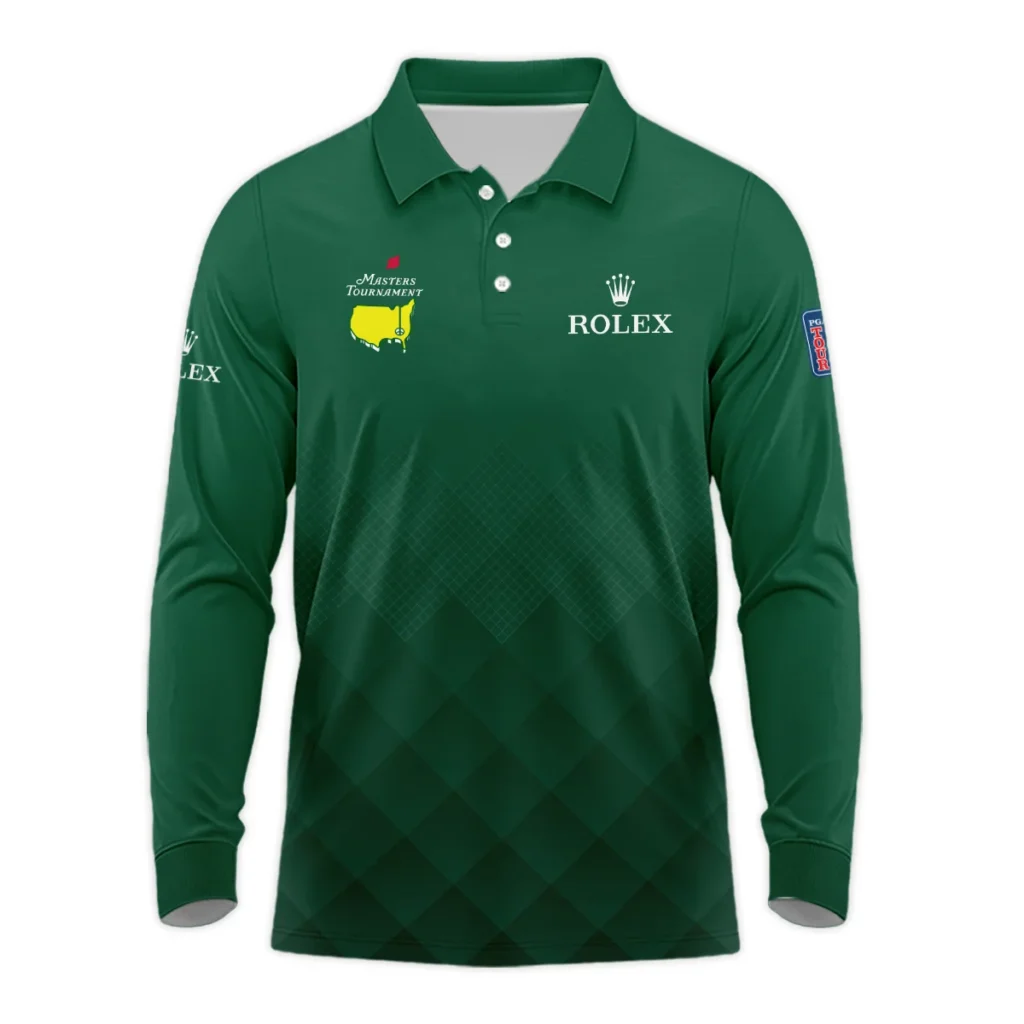 Special Release Rolex Masters Tournament Golf Long Polo Shirt All Over Prints HOMT17022401ROXLPL