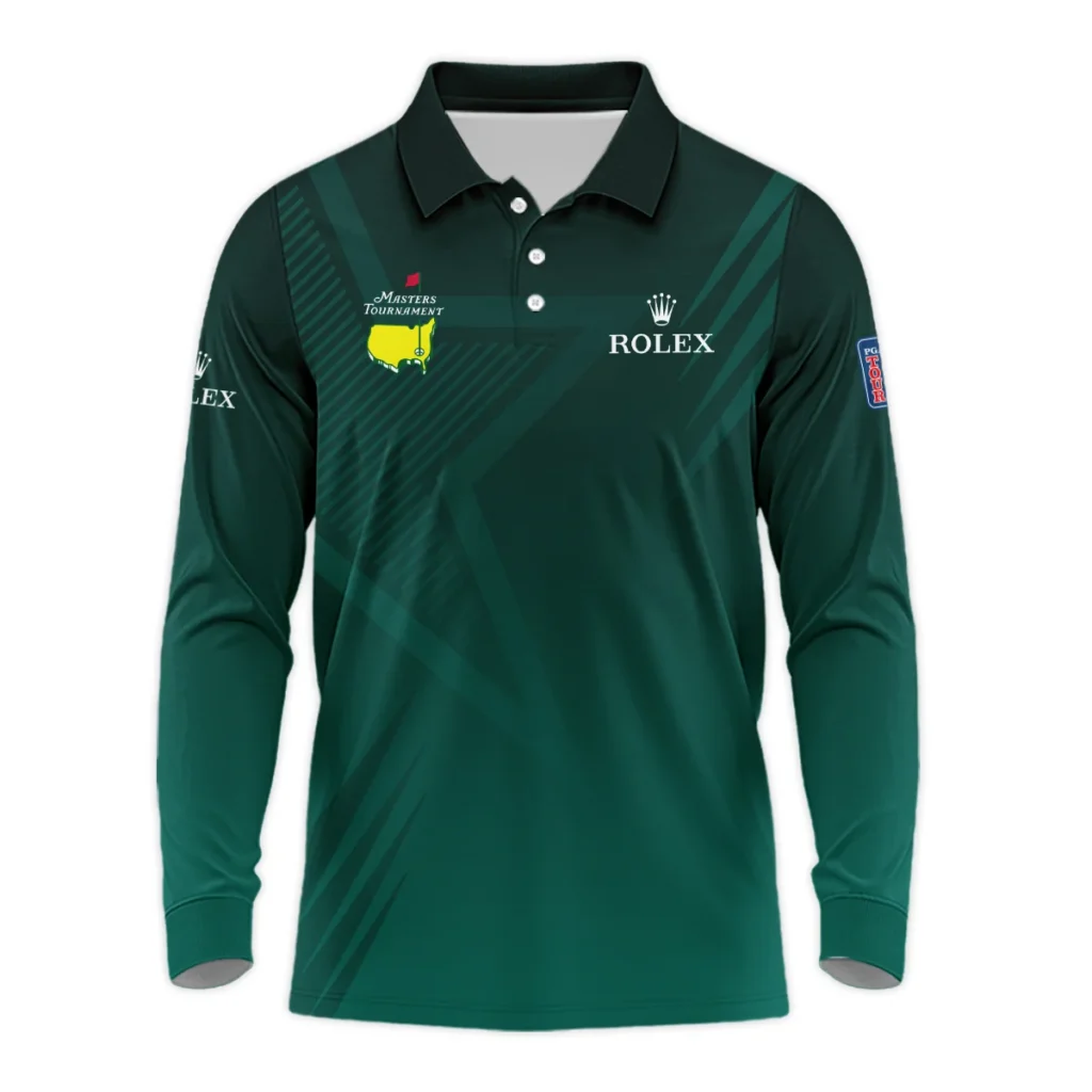 Special Release Rolex Masters Tournament Golf Long Polo Shirt All Over Prints HOMT19012401ROXLPL