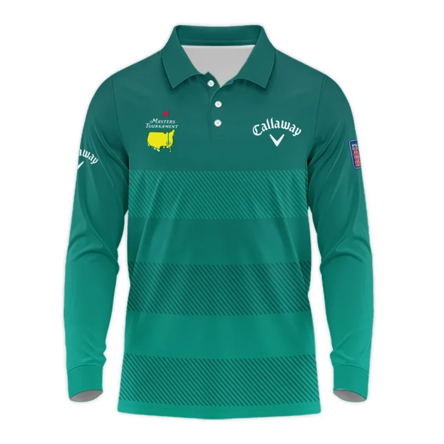 Special Release Callaway Masters Tournament Golf Long Polo Shirt All Over Prints HOMT210125A01CLWLPL