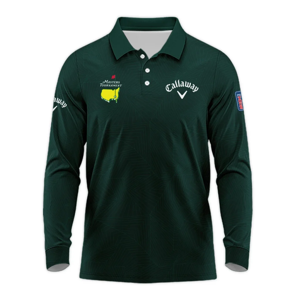Special Release Callaway Masters Tournament Golf Long Polo Shirt All Over Prints HOMT29022401CLWLPL