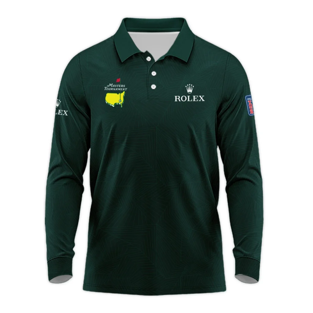 Special Release Rolex Masters Tournament Golf Long Polo Shirt All Over Prints HOMT29022401ROXLPL