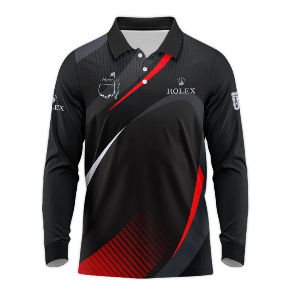 Special Release Rolex Masters Tournament Golf Long Polo Shirt All Over Prints HOMT311024A02ROXLPL