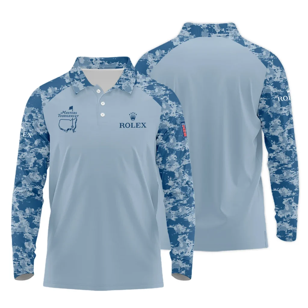 Special Release Rolex Masters Tournament Golf Long Polo Shirt All Over Prints HOMT04112401ROXLPL
