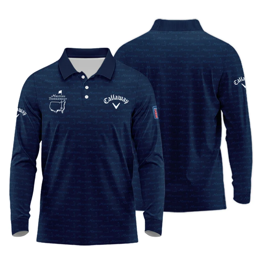 Special Release Callaway Masters Tournament Golf Long Polo Shirt All Over Prints HOMT070125A08CLWLPL