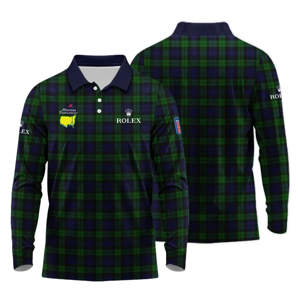 Special Release Rolex Masters Tournament Golf Long Polo Shirt All Over Prints HOMT08012401ROXLPL