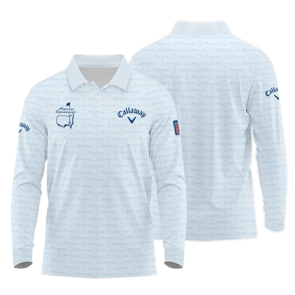 Special Release Callaway Masters Tournament Golf Long Polo Shirt All Over Prints HOMT080125A01CLWLPL