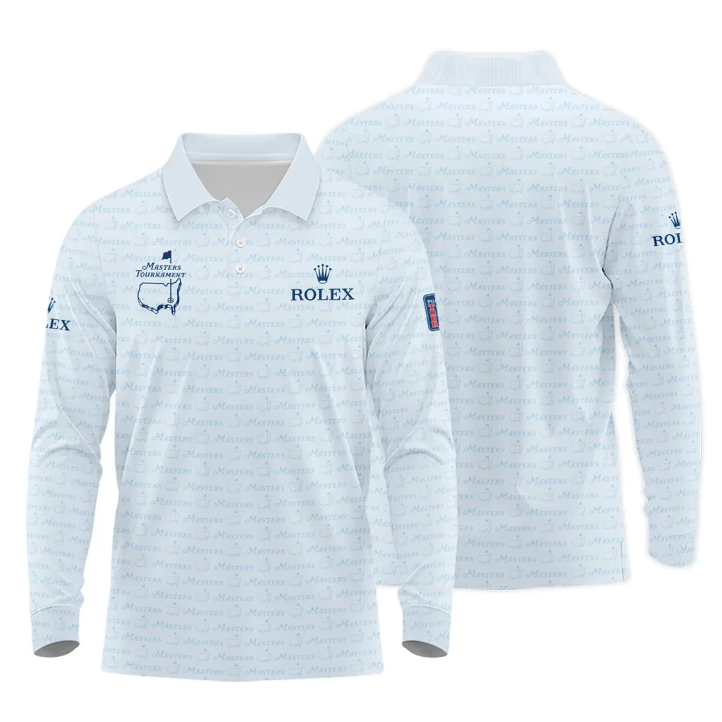 Special Release Rolex Masters Tournament Golf Long Polo Shirt All Over Prints HOMT080125A01ROXLPL
