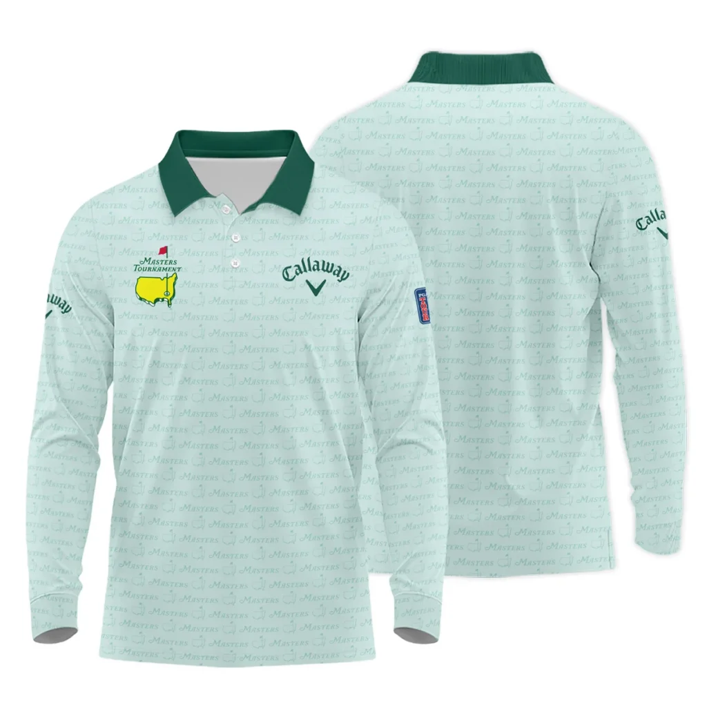 Special Release Callaway Masters Tournament Golf Long Polo Shirt All Over Prints HOMT080125A02CLWLPL