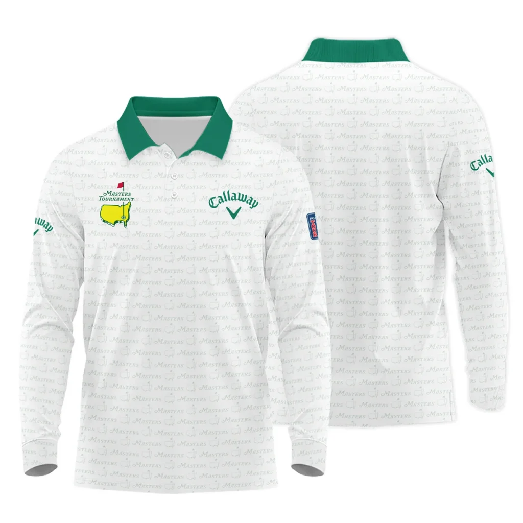 Special Release Callaway Masters Tournament Golf Long Polo Shirt All Over Prints HOMT080125A03CLWLPL