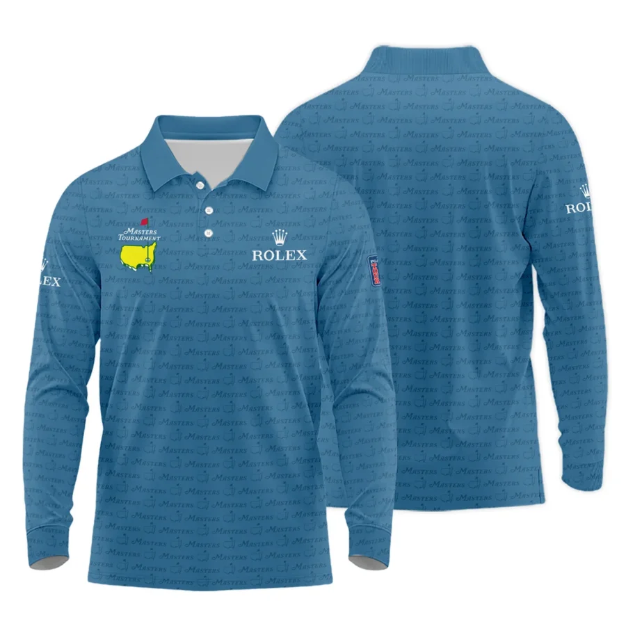 Special Release Rolex Masters Tournament Golf Long Polo Shirt All Over Prints HOMT080125A06ROXLPL