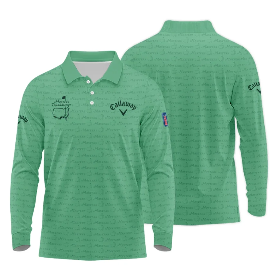 Special Release Callaway Masters Tournament Golf Long Polo Shirt All Over Prints HOMT080125A08CLWLPL
