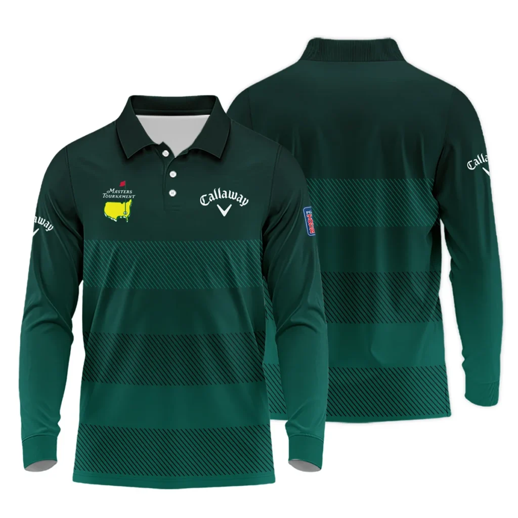 Special Release Callaway Masters Tournament Golf Long Polo Shirt All Over Prints HOMT110324A02CLWLPL