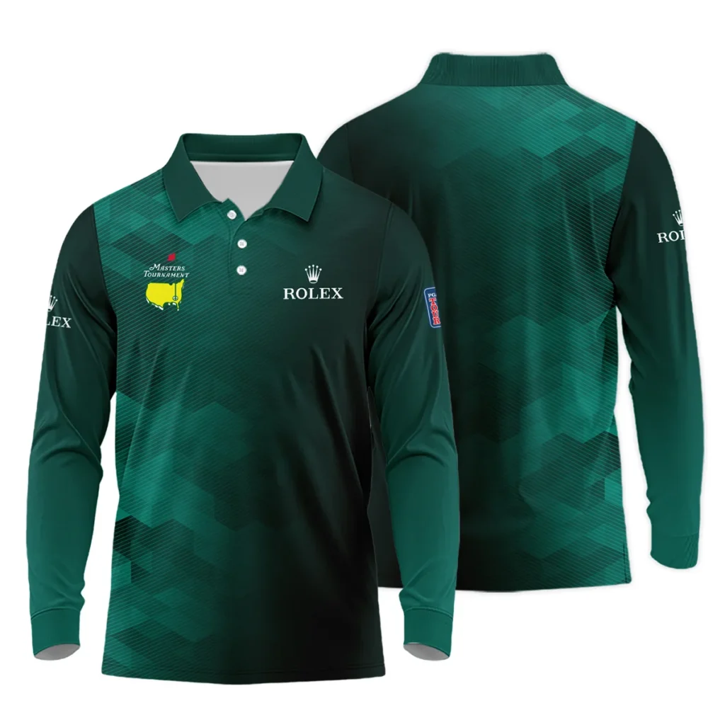 Special Release Rolex Masters Tournament Golf Long Polo Shirt All Over Prints HOMT120324A02ROXLPL
