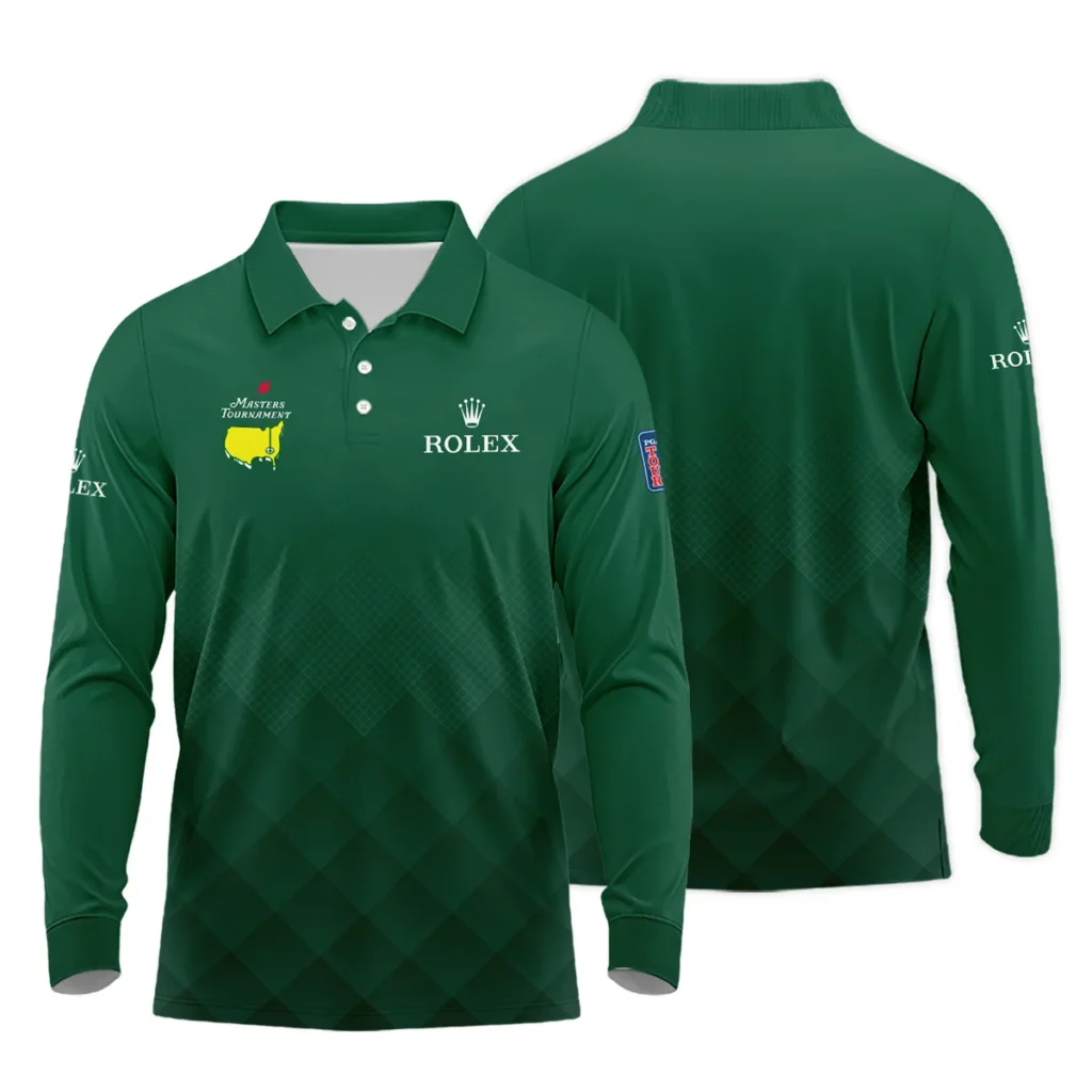 Special Release Rolex Masters Tournament Golf Long Polo Shirt All Over Prints HOMT17022401ROXLPL