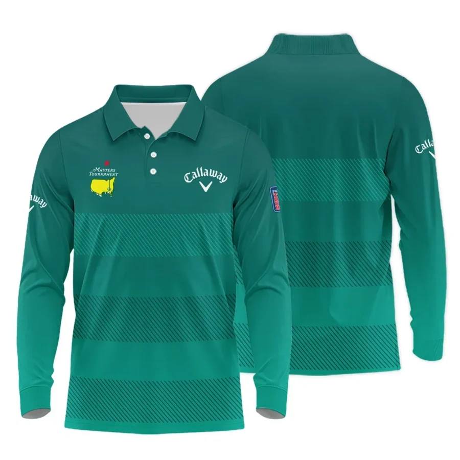 Special Release Callaway Masters Tournament Golf Long Polo Shirt All Over Prints HOMT210125A01CLWLPL