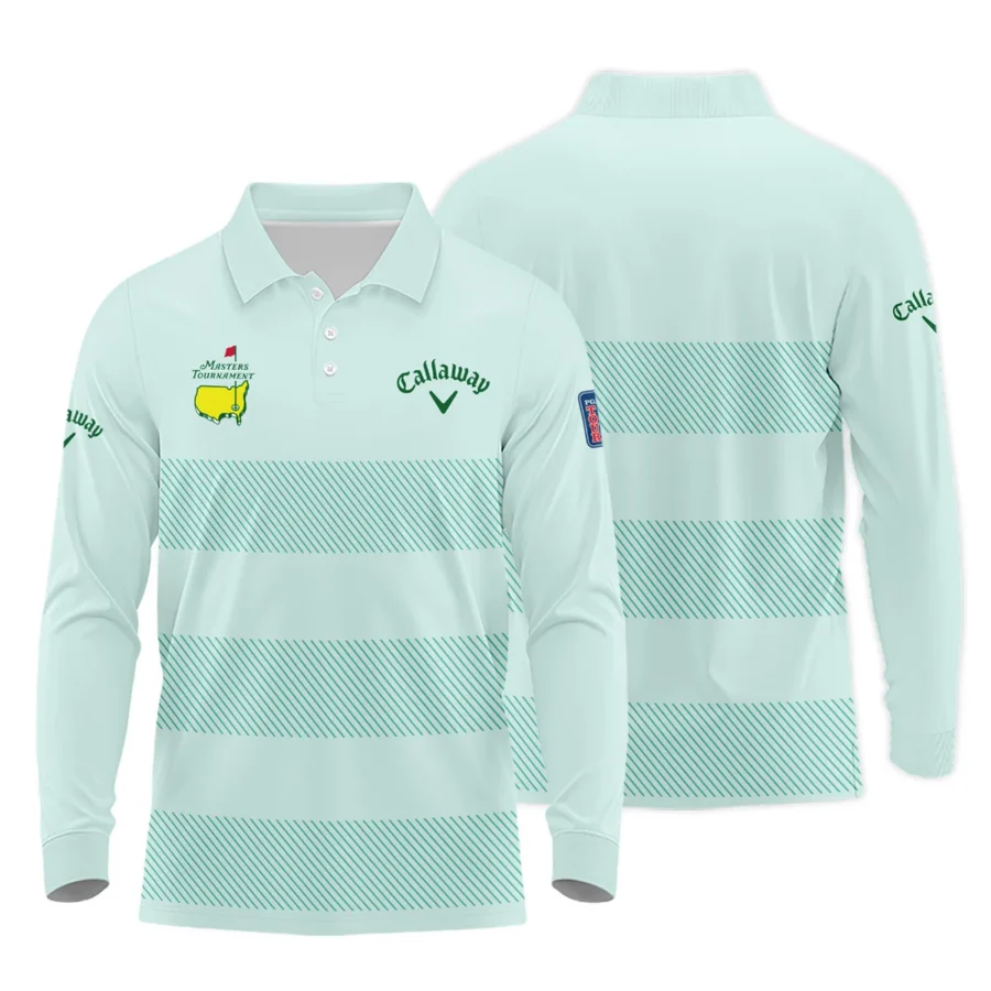 Special Release Callaway Masters Tournament Golf Long Polo Shirt All Over Prints HOMT210125A02CLWLPL