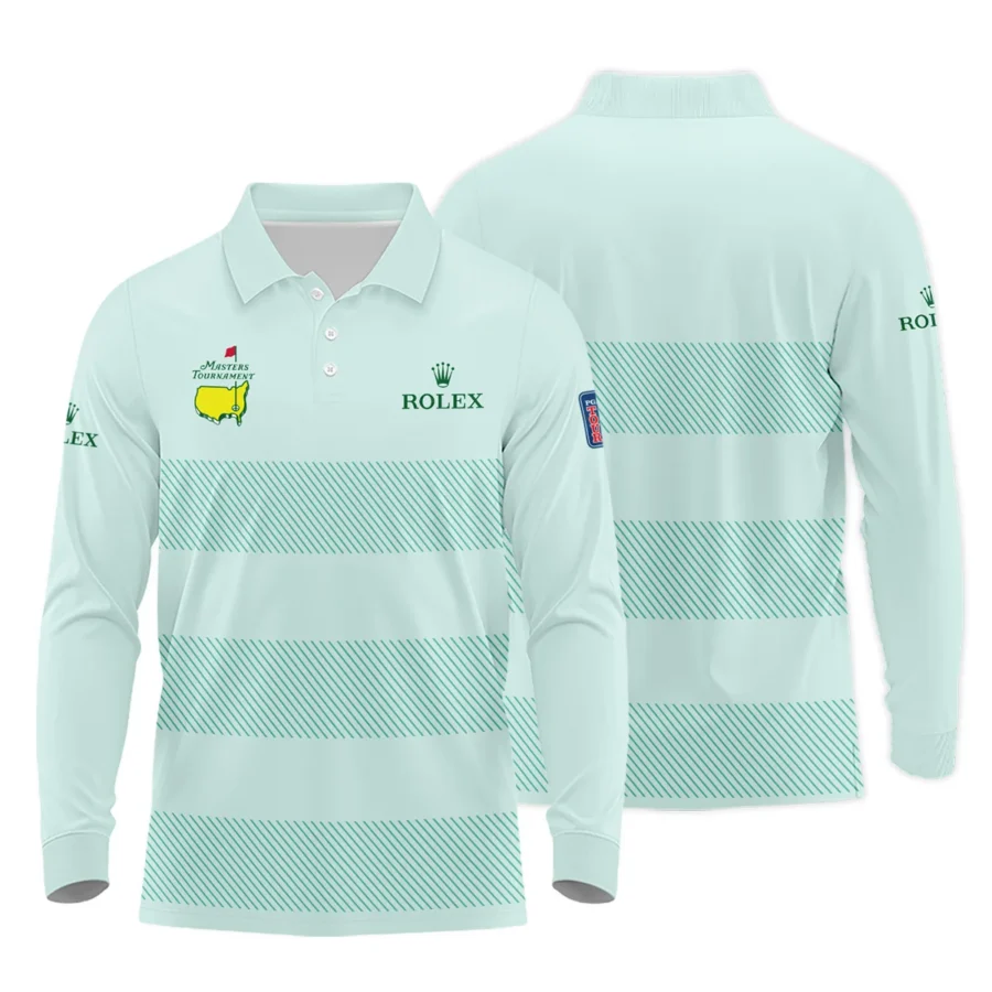 Special Release Rolex Masters Tournament Golf Long Polo Shirt All Over Prints HOMT210125A02ROXLPL