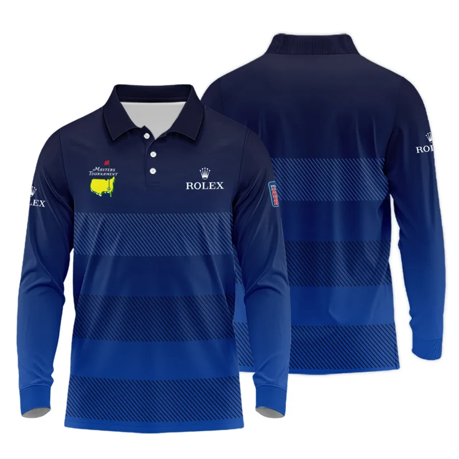 Special Release Rolex Masters Tournament Golf Long Polo Shirt All Over Prints HOMT210125A04ROXLPL