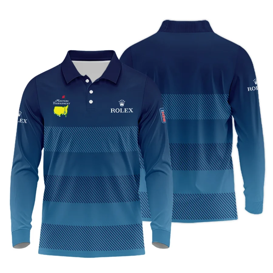 Special Release Rolex Masters Tournament Golf Long Polo Shirt All Over Prints HOMT210125A05ROXLPL