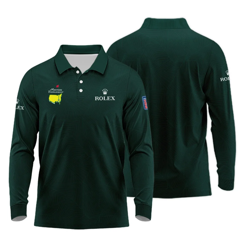 Special Release Rolex Masters Tournament Golf Long Polo Shirt All Over Prints HOMT29022401ROXLPL