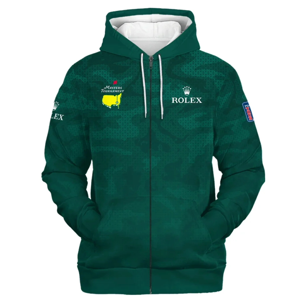 Special Release Rolex Masters Tournament Golf Zipper Hoodie Shirt All Over Prints HOMT01032402ROXZHD