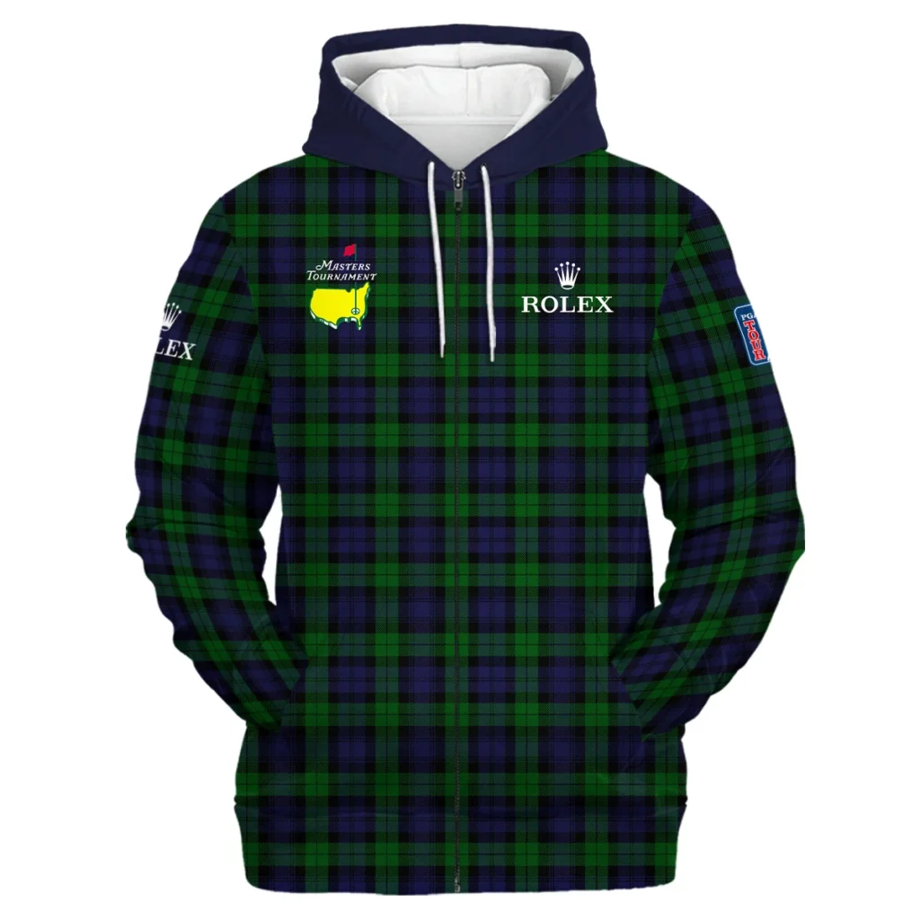 Special Release Rolex Masters Tournament Golf Zipper Hoodie Shirt All Over Prints HOMT08012401ROXZHD