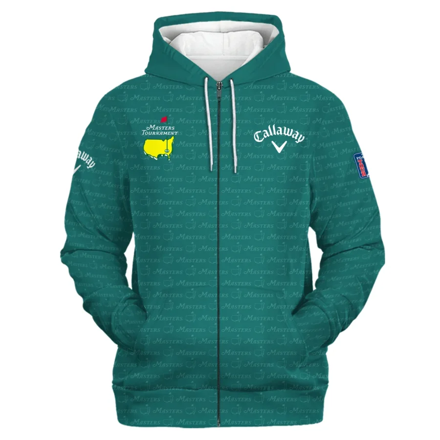 Special Release Callaway Masters Tournament Golf Zipper Hoodie Shirt All Over Prints HOMT080125A04CLWZHD