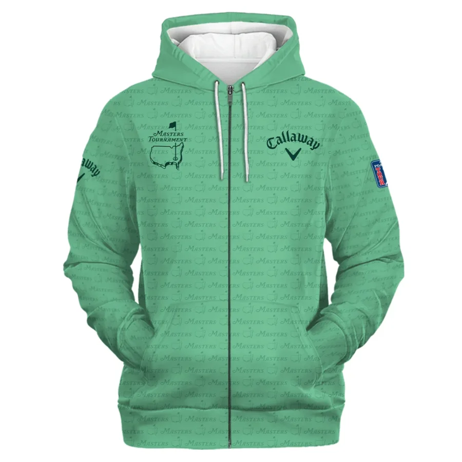 Special Release Callaway Masters Tournament Golf Zipper Hoodie Shirt All Over Prints HOMT080125A08CLWZHD