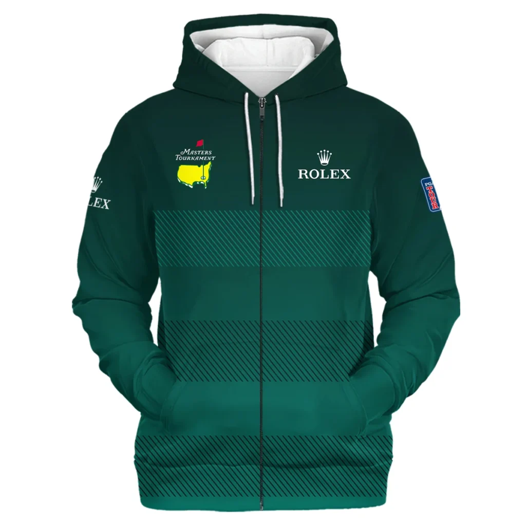 Special Release Rolex Masters Tournament Golf Zipper Hoodie Shirt All Over Prints HOMT110324A02ROXZHD