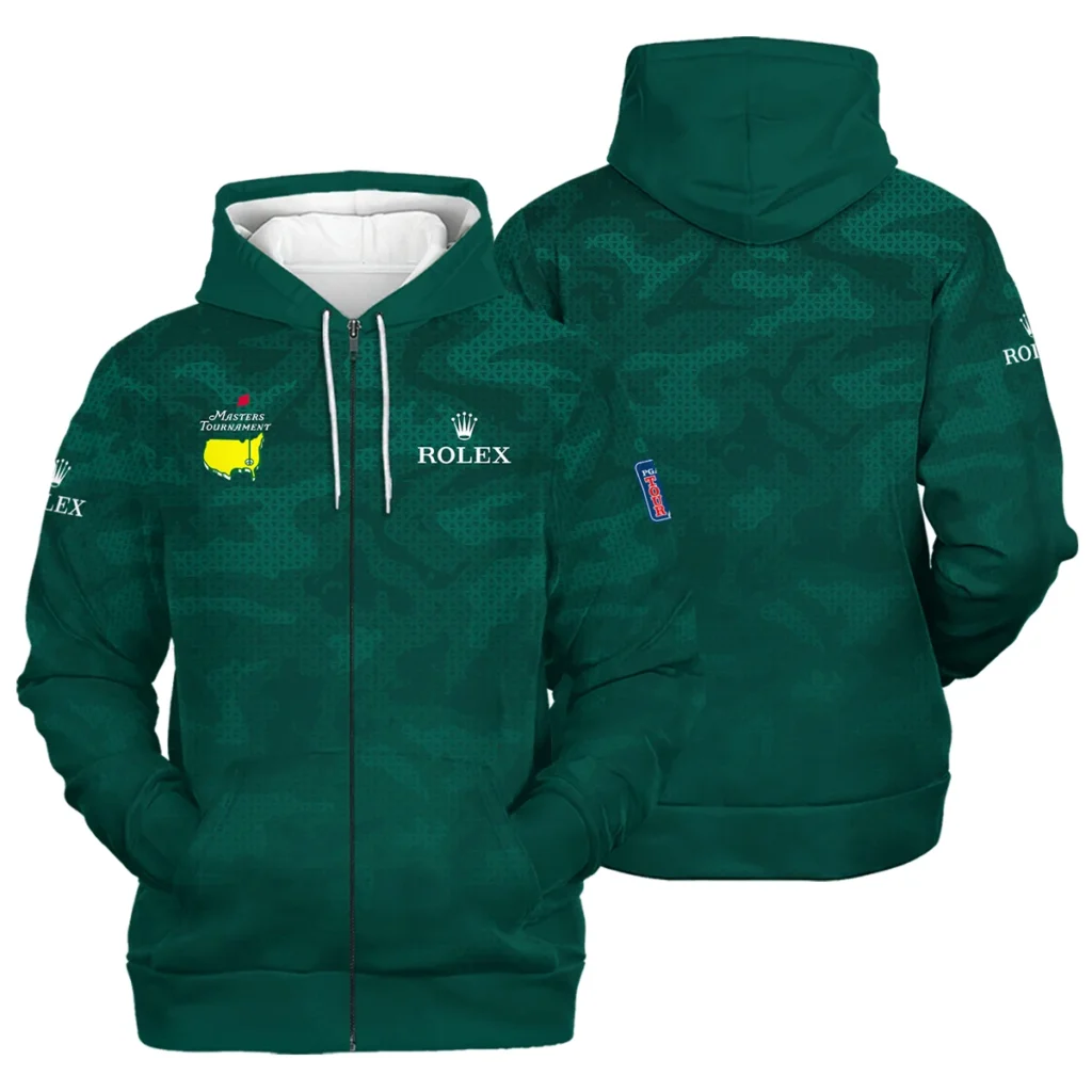 Special Release Rolex Masters Tournament Golf Zipper Hoodie Shirt All Over Prints HOMT01032402ROXZHD