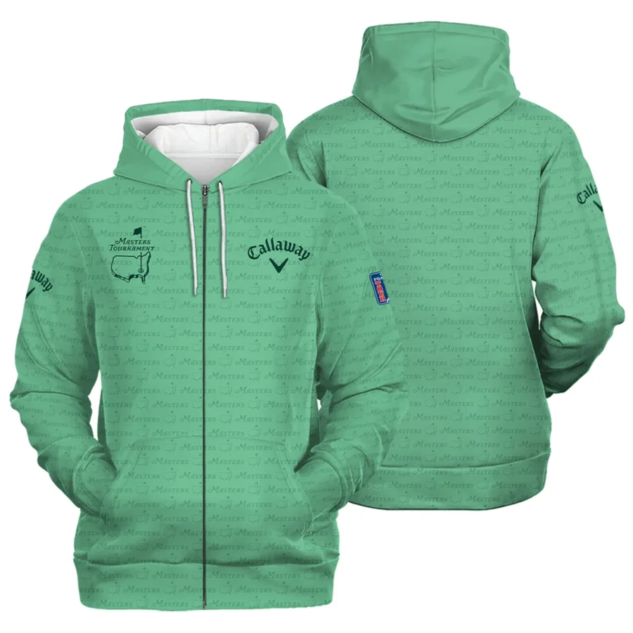 Special Release Callaway Masters Tournament Golf Zipper Hoodie Shirt All Over Prints HOMT080125A08CLWZHD