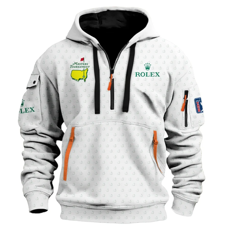 Special Release Rolex Masters Tournament Golf Hoodie Half Zip All Over Prints HOMT070125A03ROXHDF