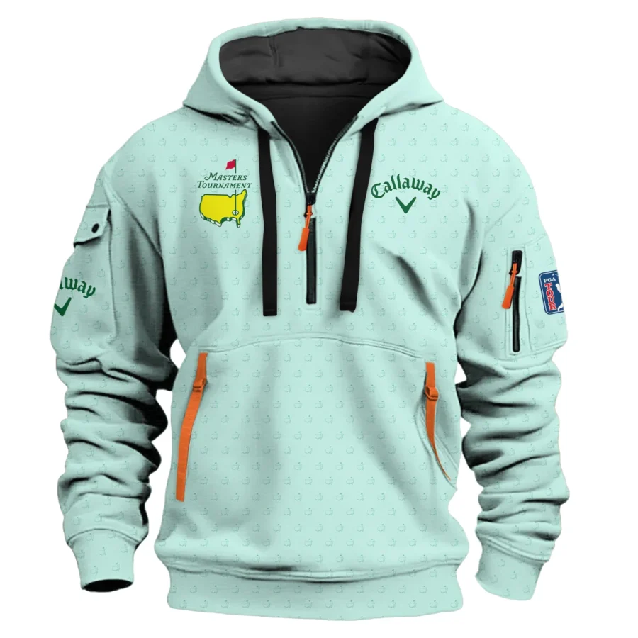 Special Release Callaway Masters Tournament Golf Hoodie Half Zip All Over Prints HOMT070125A04CLWHDF