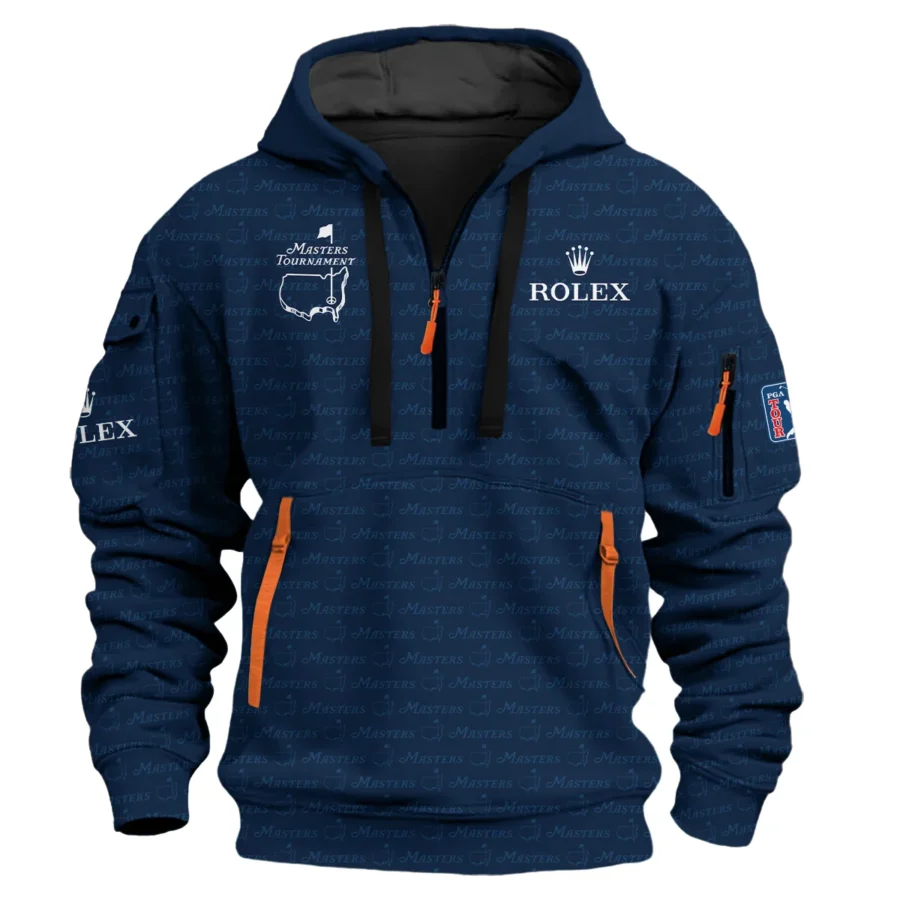 Special Release Rolex Masters Tournament Golf Hoodie Half Zip All Over Prints HOMT070125A08ROXHDF