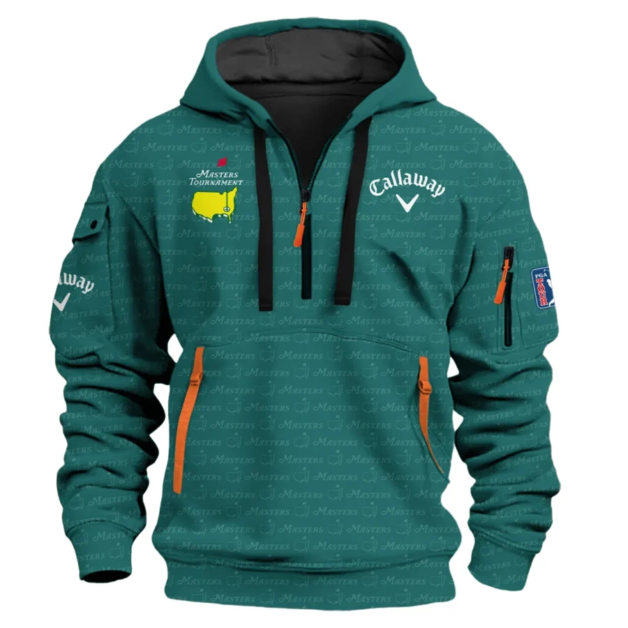 Special Release Callaway Masters Tournament Golf Hoodie Half Zip All Over Prints HOMT080125A04CLWHDF