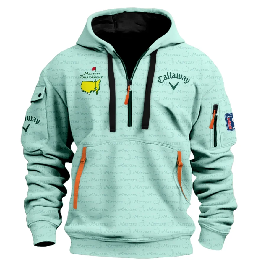 Special Release Callaway Masters Tournament Golf Hoodie Half Zip All Over Prints HOMT080125A05CLWHDF