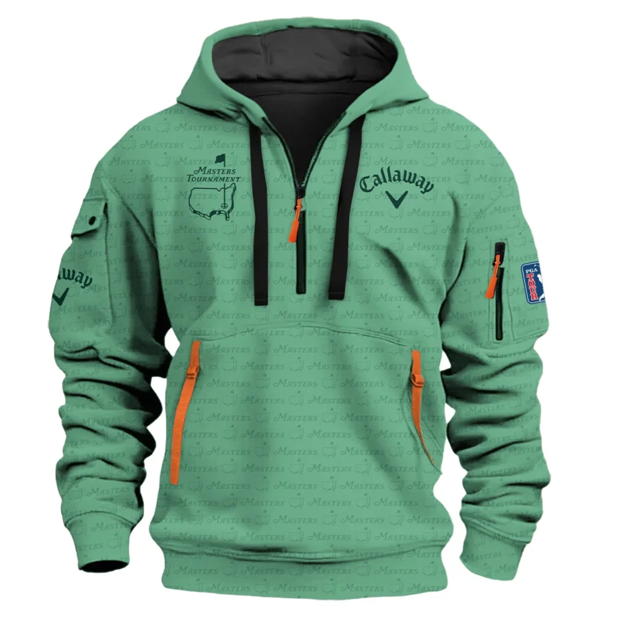 Special Release Callaway Masters Tournament Golf Hoodie Half Zip All Over Prints HOMT080125A08CLWHDF