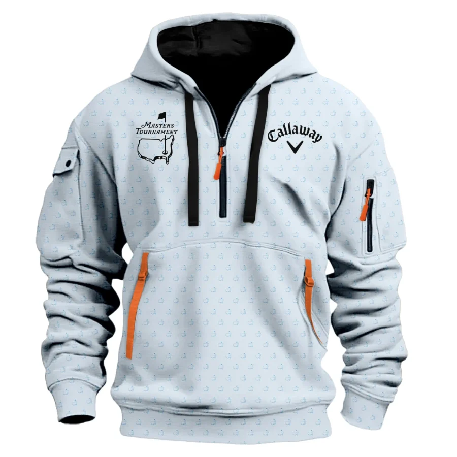 Special Release Callaway Masters Tournament Golf Hoodie Half Zip All Over Prints HOMT161224A01CLWHDF