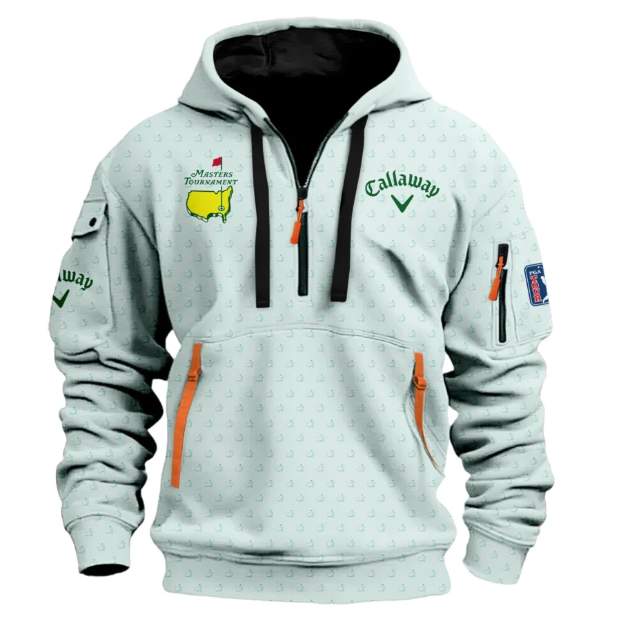 Special Release Callaway Masters Tournament Golf Hoodie Half Zip All Over Prints HOMT161224A02CLWHDF