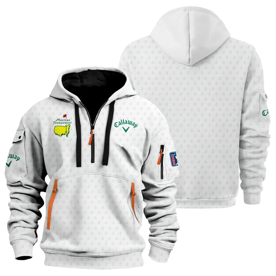 Special Release Callaway Masters Tournament Golf Hoodie Half Zip All Over Prints HOMT070125A03CLWHDF